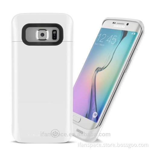 NEWEST Battery case for Samsung S6 Edge support quick charger 2.0